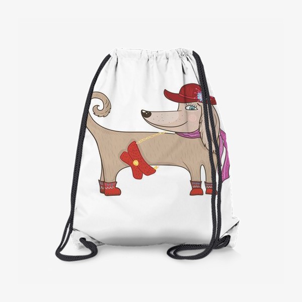 Рюкзак «Собачка-модница»