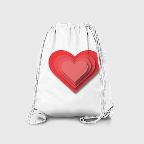 Рюкзак «Любовь. Сердце. День Святого Валентина»