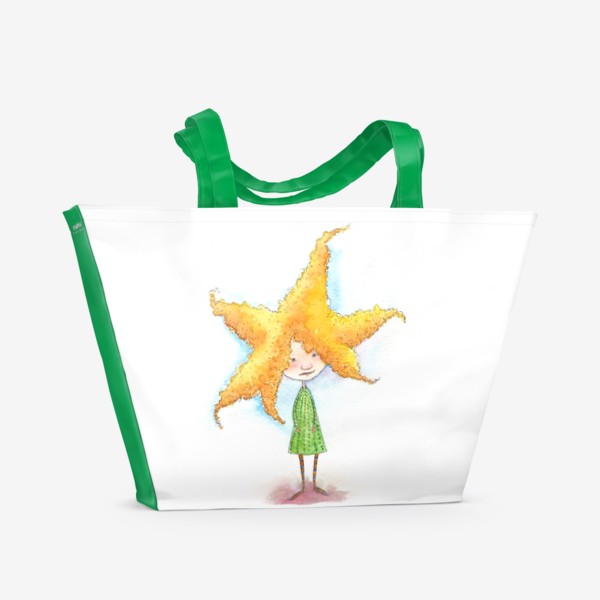 Пляжная сумка «Рыжая звезда»