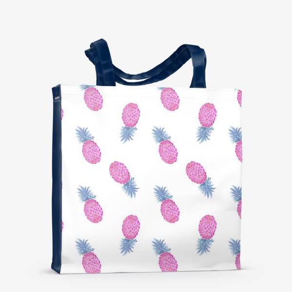 Сумка-шоппер &laquo;Pink Pineapple Watercolor Pattern&raquo;