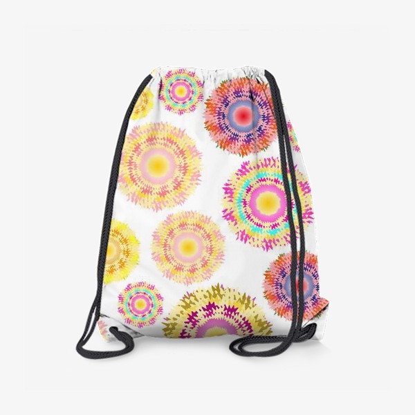 Рюкзак «Разноцветные абстрактные круги 2»