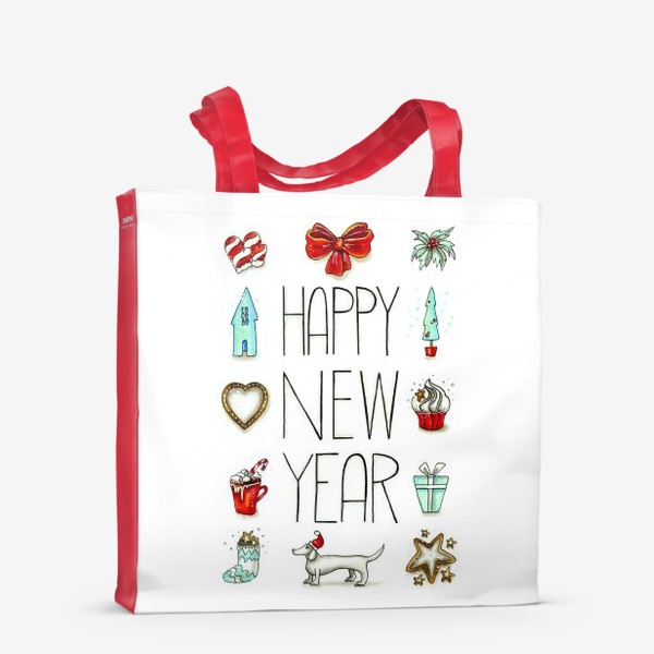 Сумка-шоппер «HAPPY NEW YEAR»
