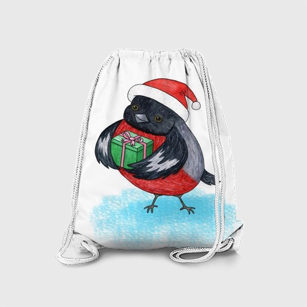Рюкзак «Снегирь с подарком»