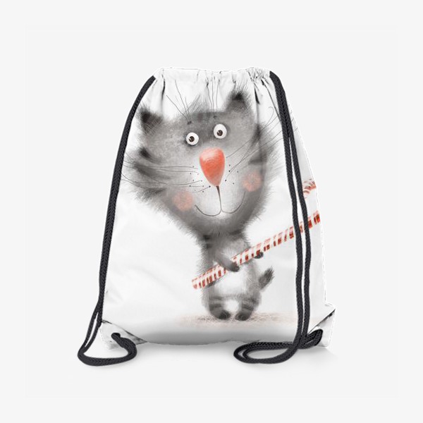 Рюкзак «Котик с карамелькой»