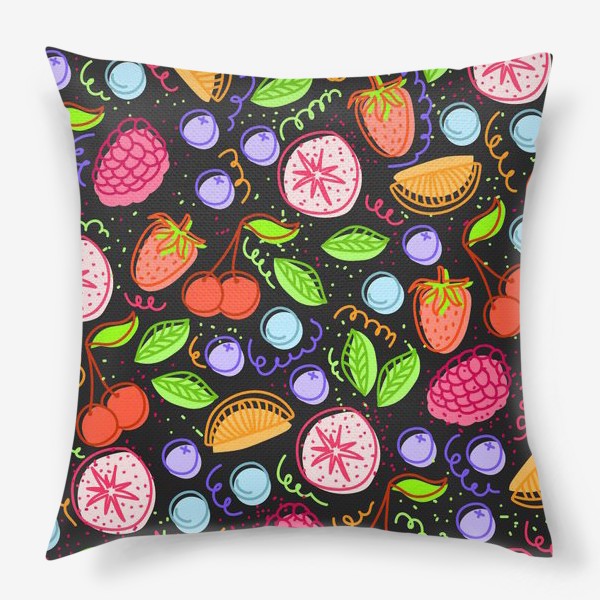 Подушка «Сладкие фрукты»