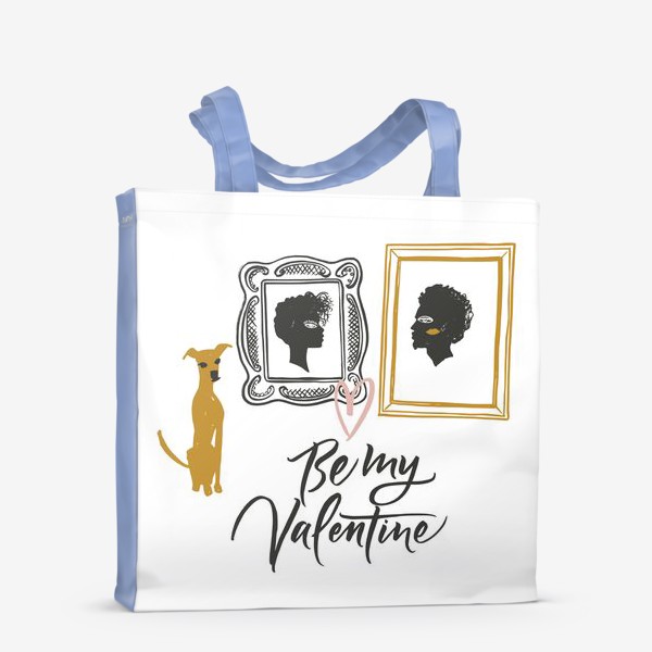 Сумка-шоппер «Be my Valentine»