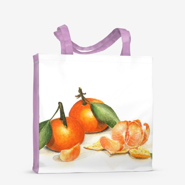 Сумка-шоппер «Сочные мандарины»