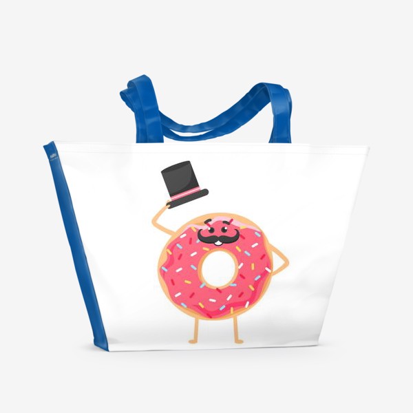 Пляжная сумка «Мистер Пончик»