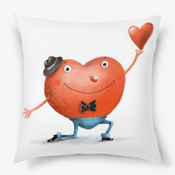 Подушка «Валентинка - сердце»