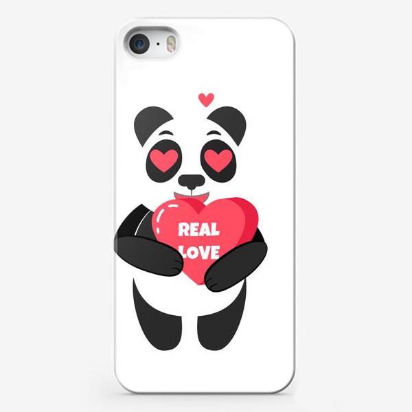 Чехол iPhone «Панда любит тебя»