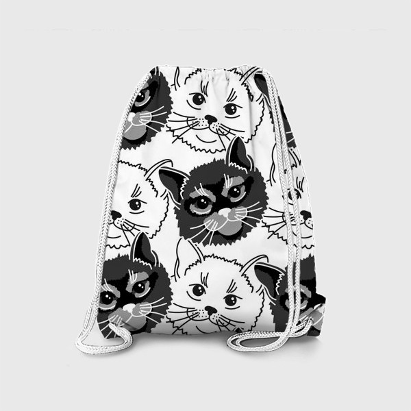 Рюкзак «Много котиков не бывает»