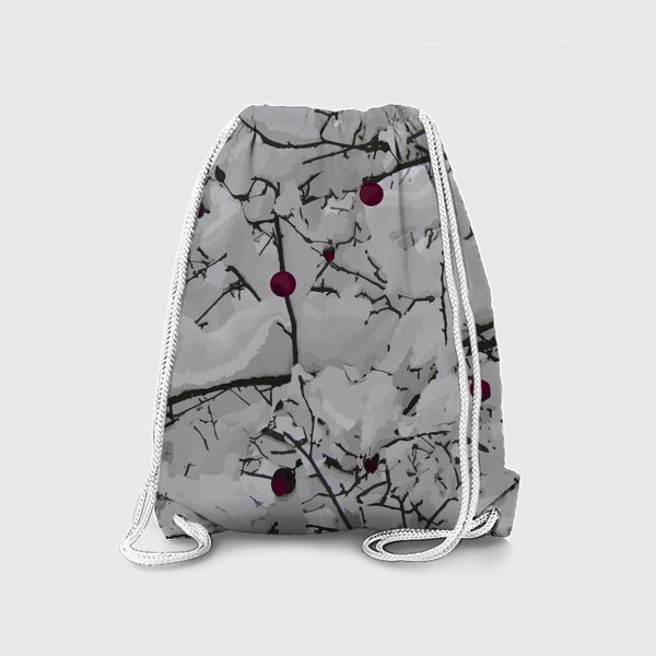Рюкзак «Яблони в снегу»