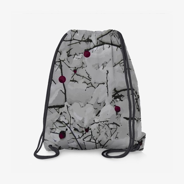 Рюкзак «Яблони в снегу»