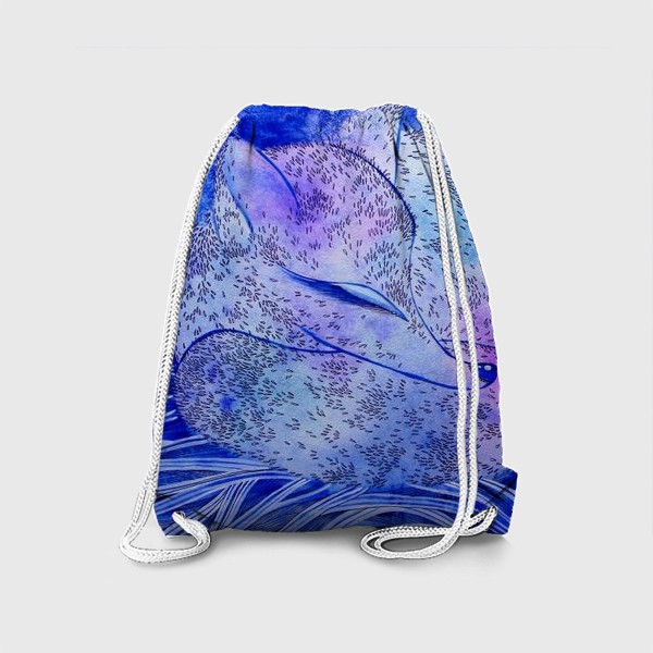 Рюкзак «Зимняя синяя лиса»
