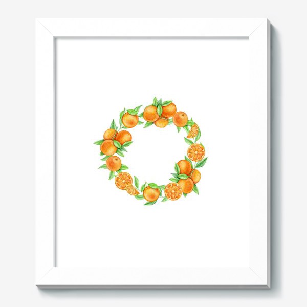 Картина «Апельсиновый венок»