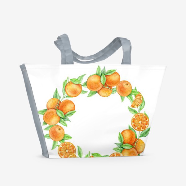 Пляжная сумка &laquo;Апельсиновый венок&raquo;