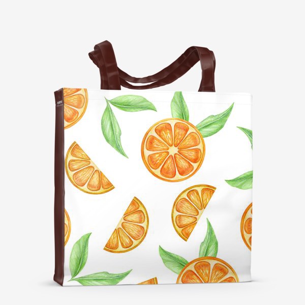 Сумка-шоппер «Апельсиновые дольки»