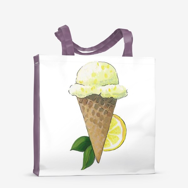 Сумка-шоппер «Лимонное Мороженое»