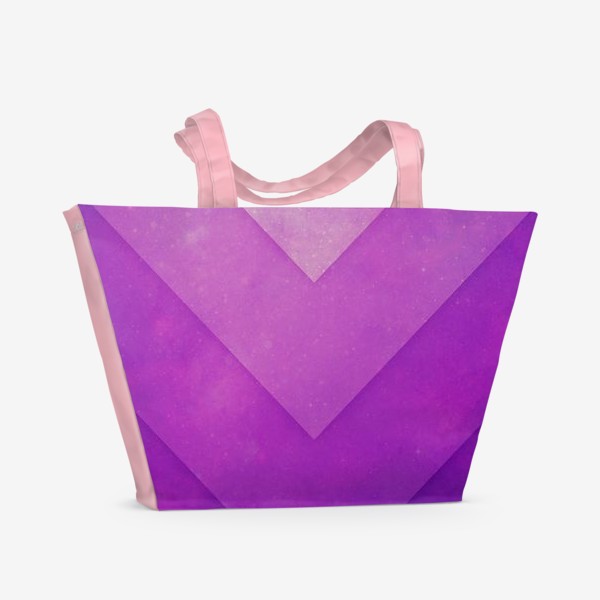 Пляжная сумка «Розовый Космос»