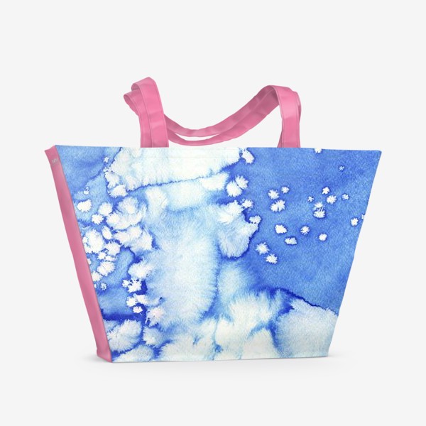 Пляжная сумка «Синий лёд»