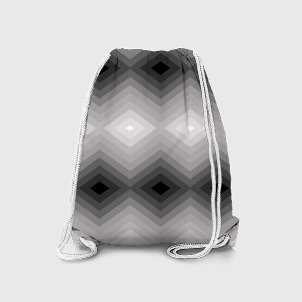 Рюкзак «серая геометрия»