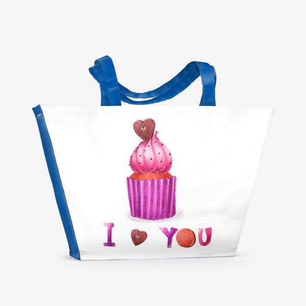 Пляжная сумка «Сладкая любовь»