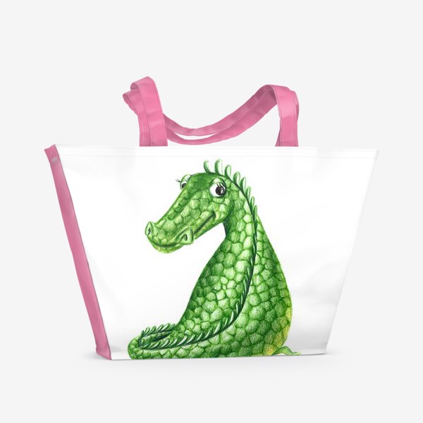 Пляжная сумка «Крокодил»