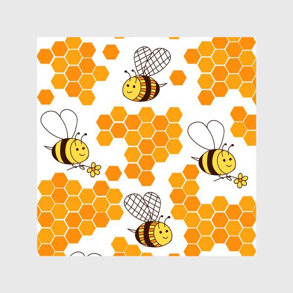 Шторы «Медовые пчелки»