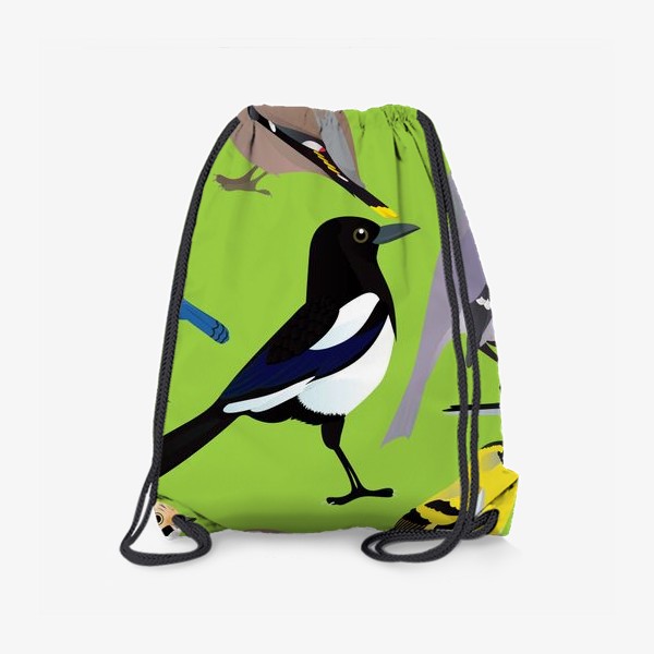 Рюкзак «Узор с птицами»