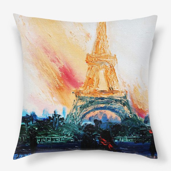 Подушка «Утренний Париж»