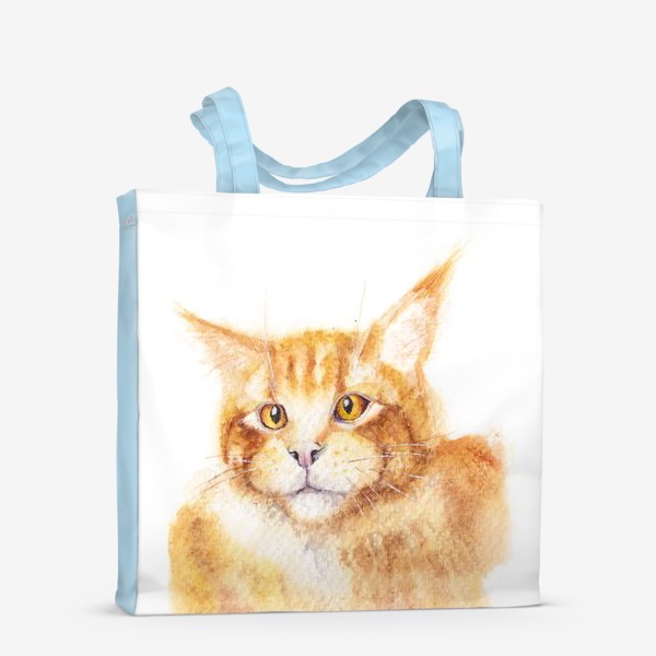 Сумка-шоппер «Любимый рыжий кот»