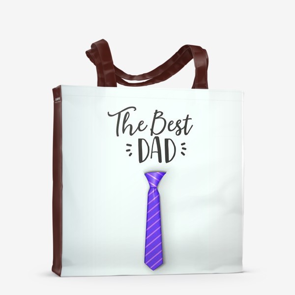 Сумка-шоппер «The Best DAD (Лучший Папа)»