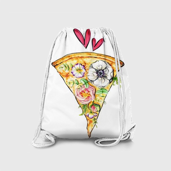 Рюкзак «Цветочная пицца»