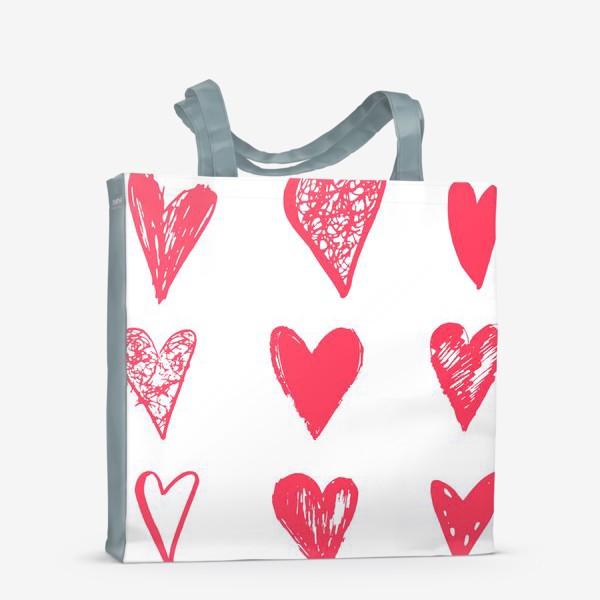 Сумка-шоппер «Сердце и любовь»