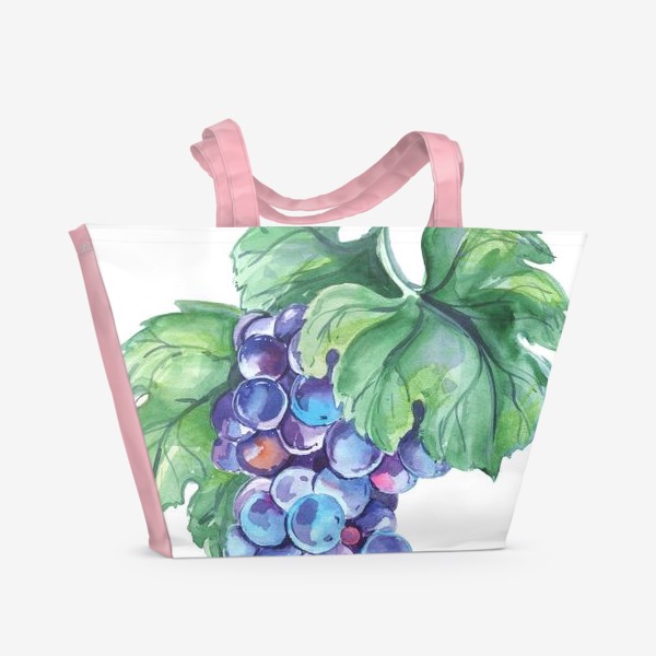 Пляжная сумка «виноград»