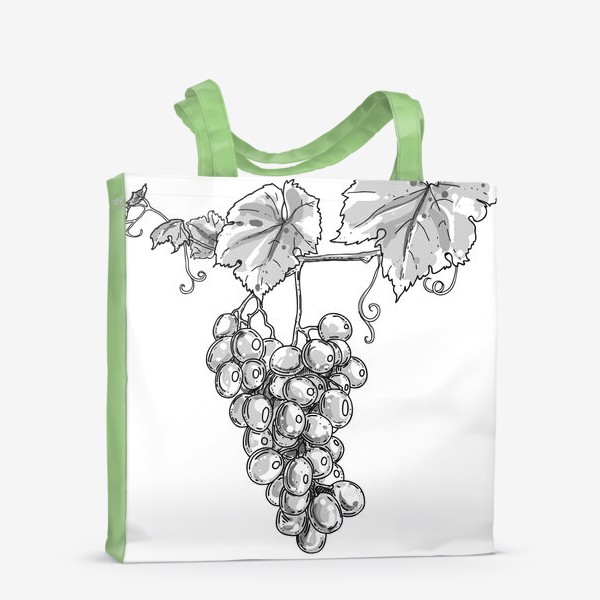 Сумка-шоппер «виноград»