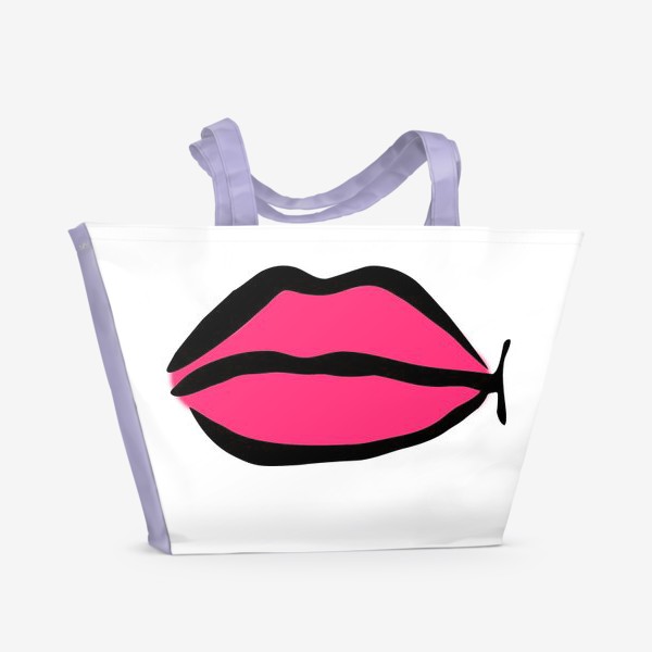 Пляжная сумка «Поцелуй»