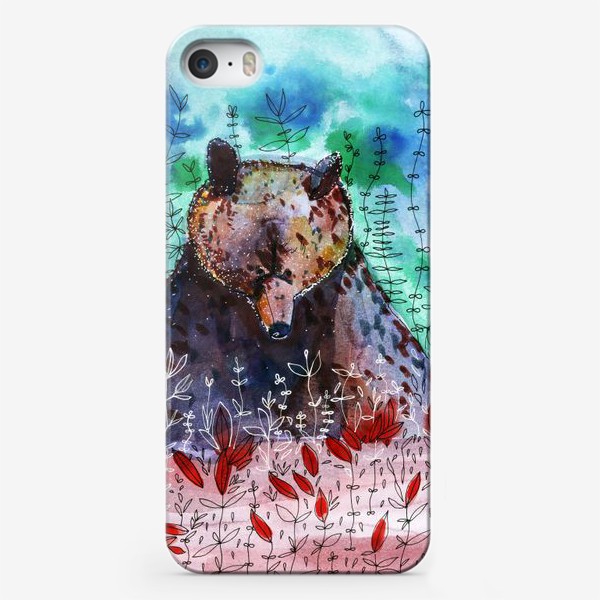 Чехол iPhone «Добрый медвежонок»