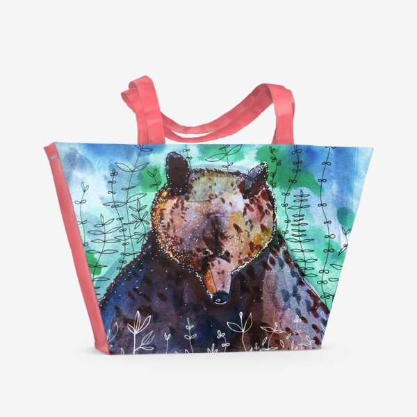Пляжная сумка «Добрый медвежонок»