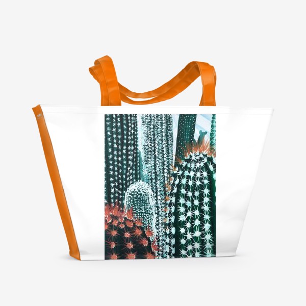 Пляжная сумка «Кактусы»
