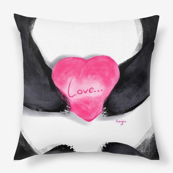 Подушка «Влюбленная панда»