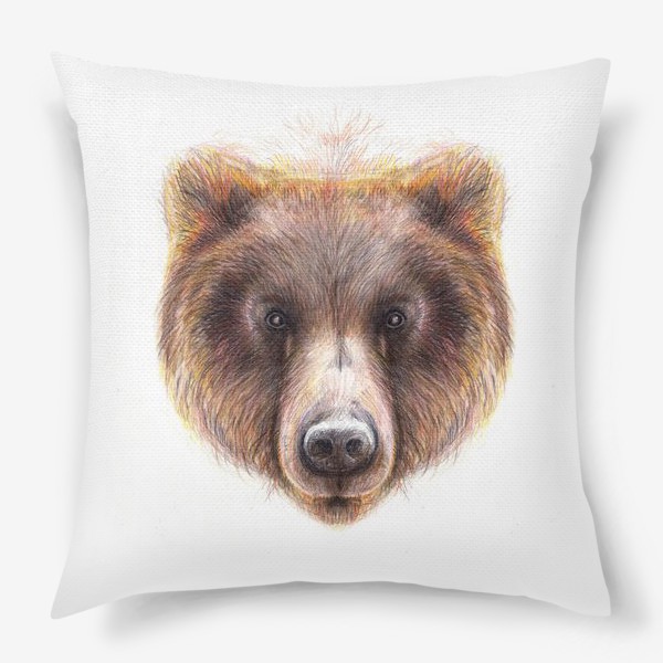 Подушка «Морда медведя»