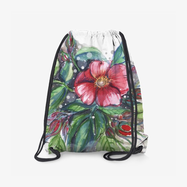 Рюкзак «Цветы. шиповник»