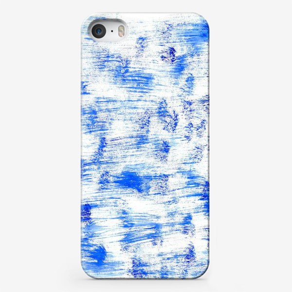 Чехол iPhone «Синяя щетина»