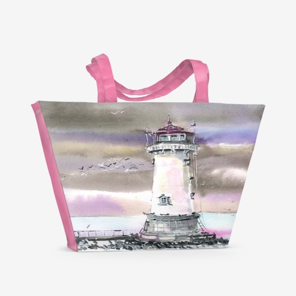 Пляжная сумка «маяк»