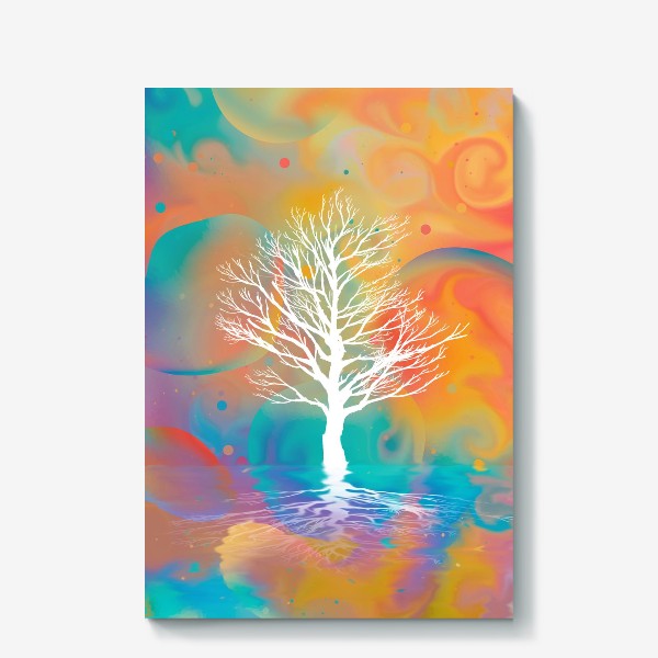 Холст «tree abstract »