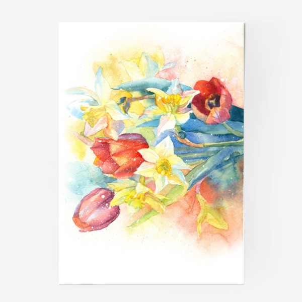 Постер «Весенние цветы»