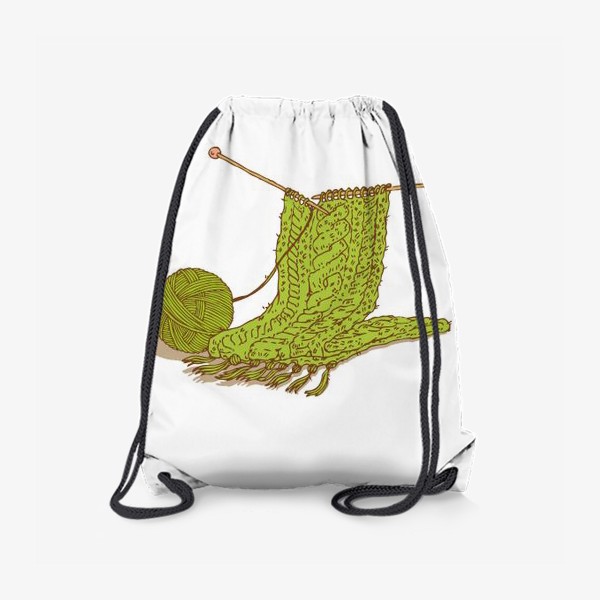 Рюкзак «Зеленый шарф»