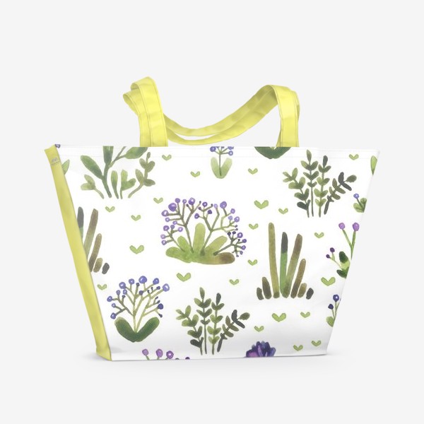 Пляжная сумка «Весенние цветы2»