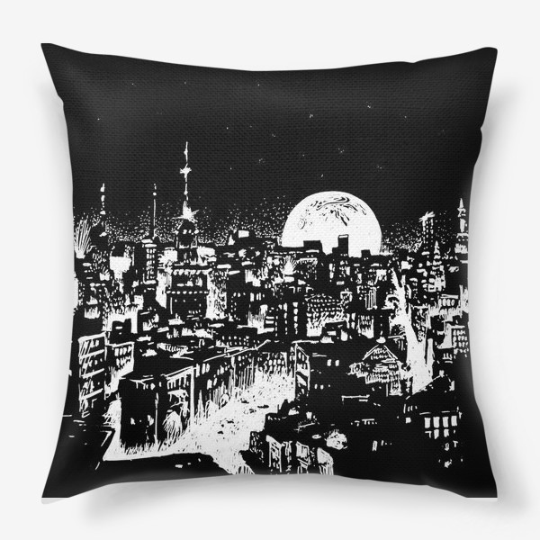 Подушка «Ночной город»